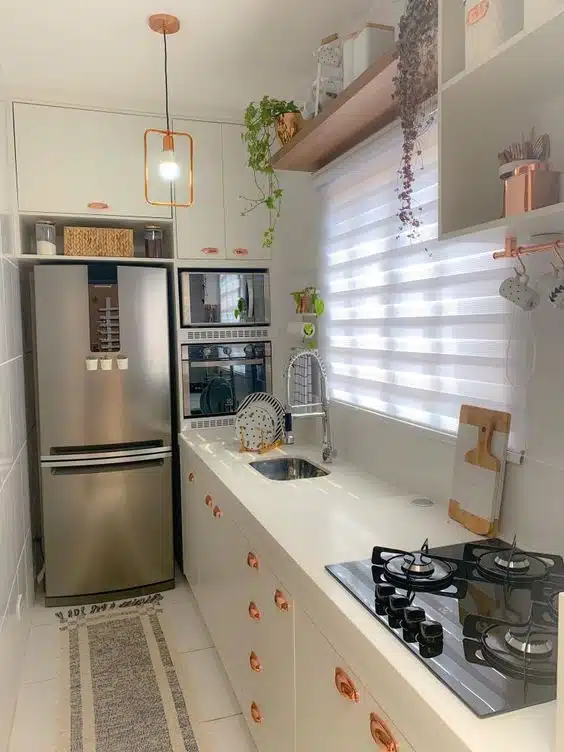 Como decorar cozinha pequena gastando pouco