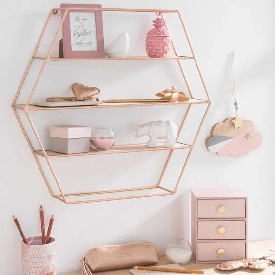 Cor que combina com rosa na decoração