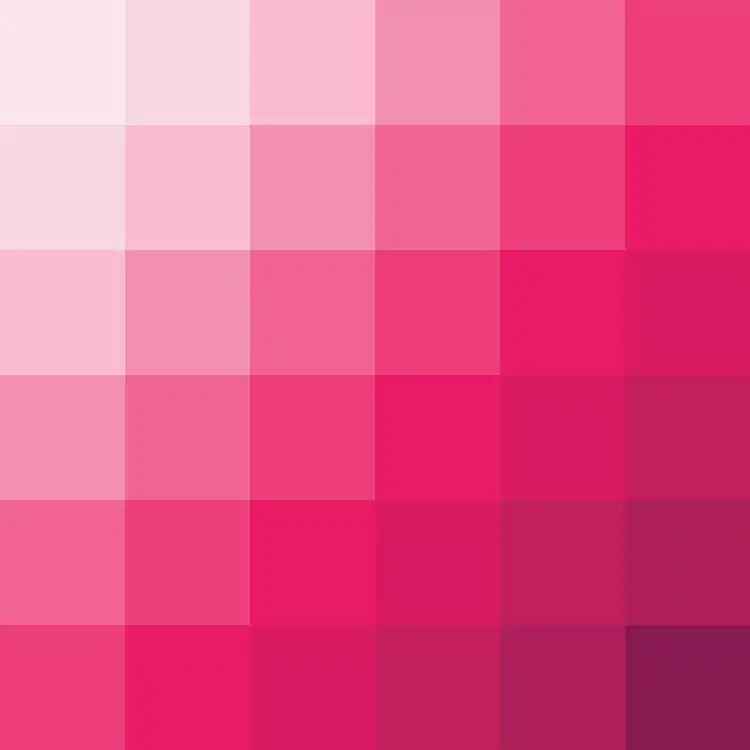 Cor que combina com rosa na decoração