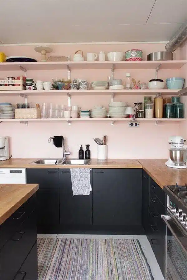Cor que combina com rosa na decoração