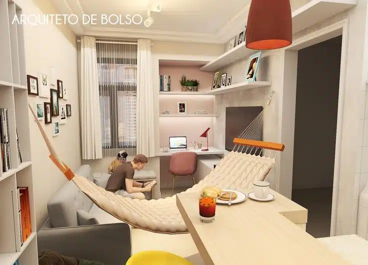 Como decorar uma sala pequena com quadros em diferentes tamanhos e posições ajudam a deixar o ambiente jovem Como decorar uma sala pequena com quadros em diferentes tamanhos e posições ajudam a deixar o ambiente jovem