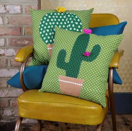 Almofadas diferentes, estampas