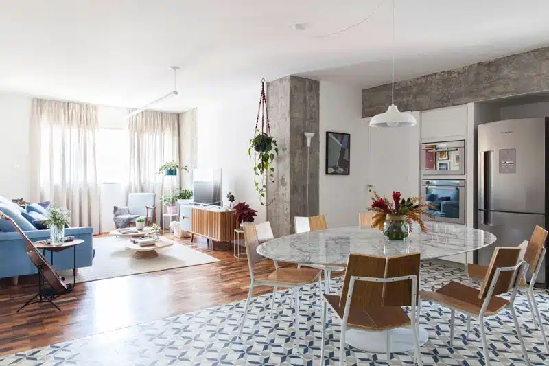 Ambientes integrados como decorar e harmonizar