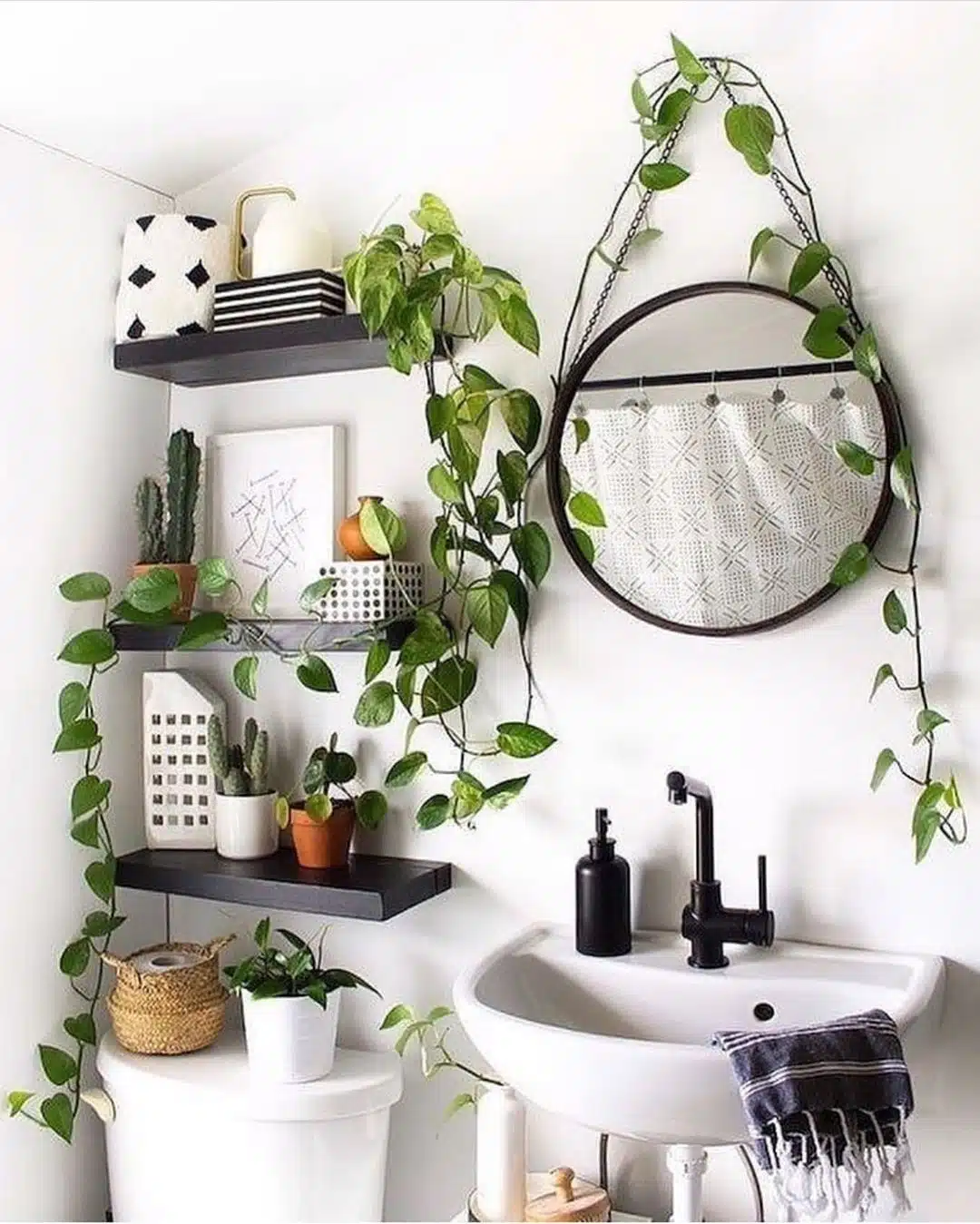 banheiro pequeno e bonito decorado com planta banheiro pequeno e bonito decorado com planta