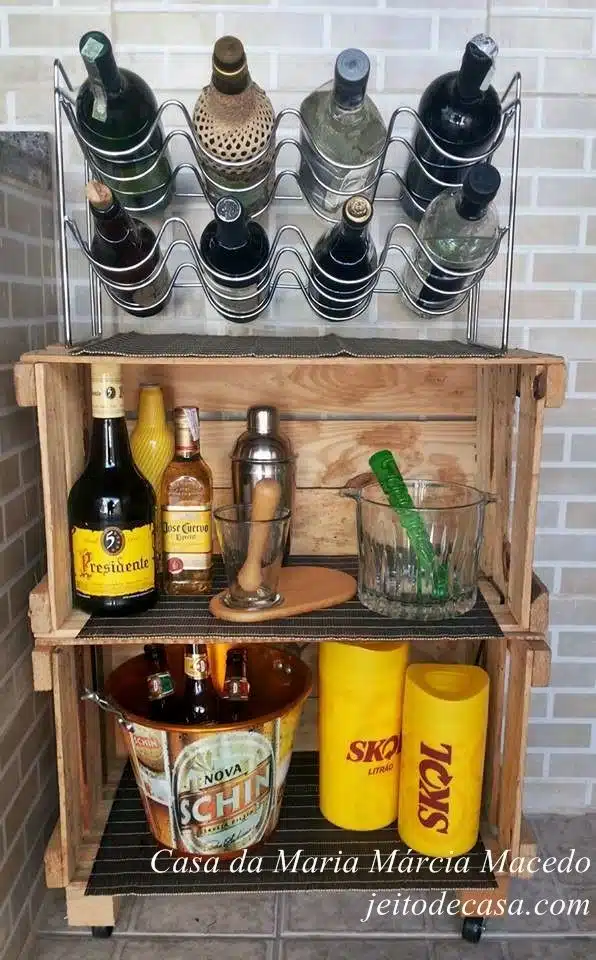 Bar em casa, acessórios