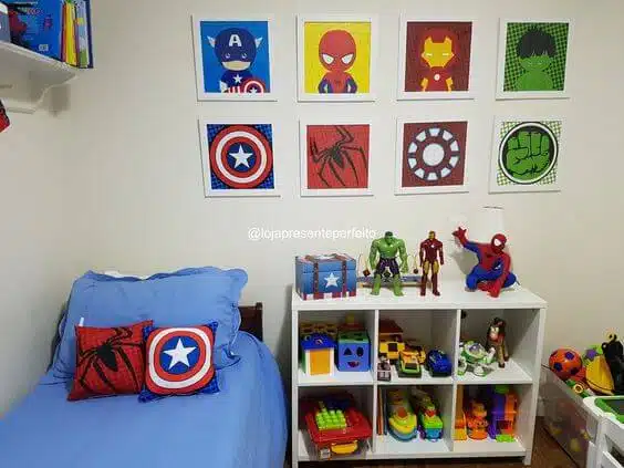 Como organizar quarto de menino simples Como organizar quarto de menino simples