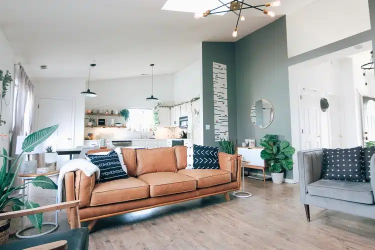 decoração de sala simples e barata