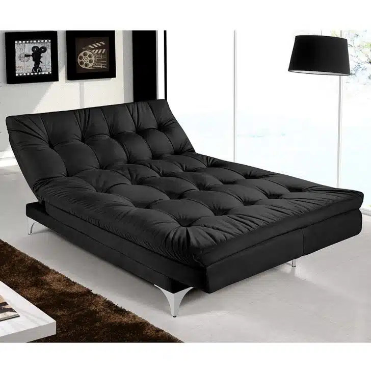 Decorar salas pequenas, sofá cama