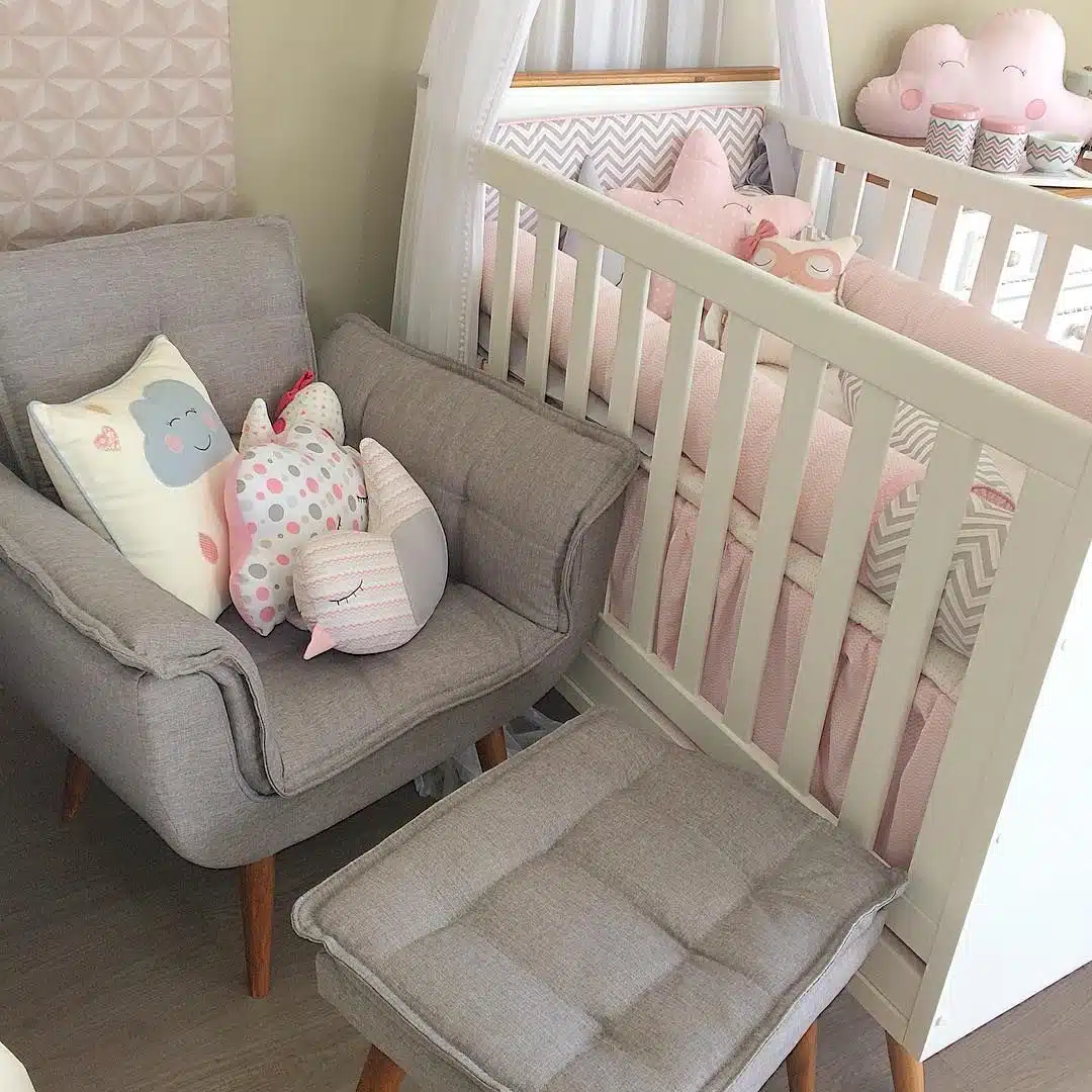 Dicas para quarto de bebê, cores claras, papel de parede