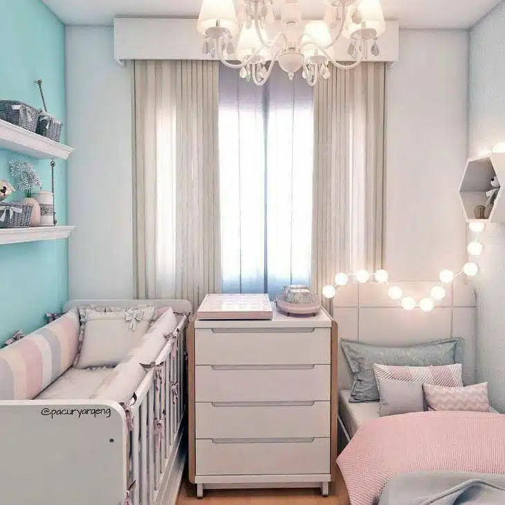 Dicas para quarto de bebê, iluminação difusa