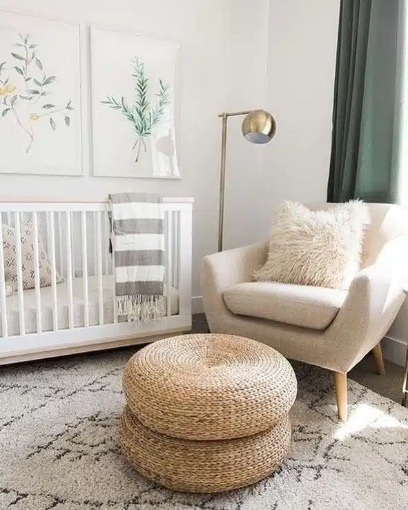 Dicas para quarto de bebê, poltrona