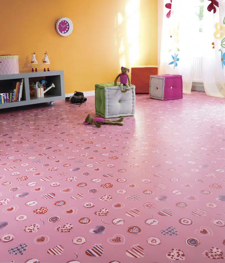 piso vinílico na casa