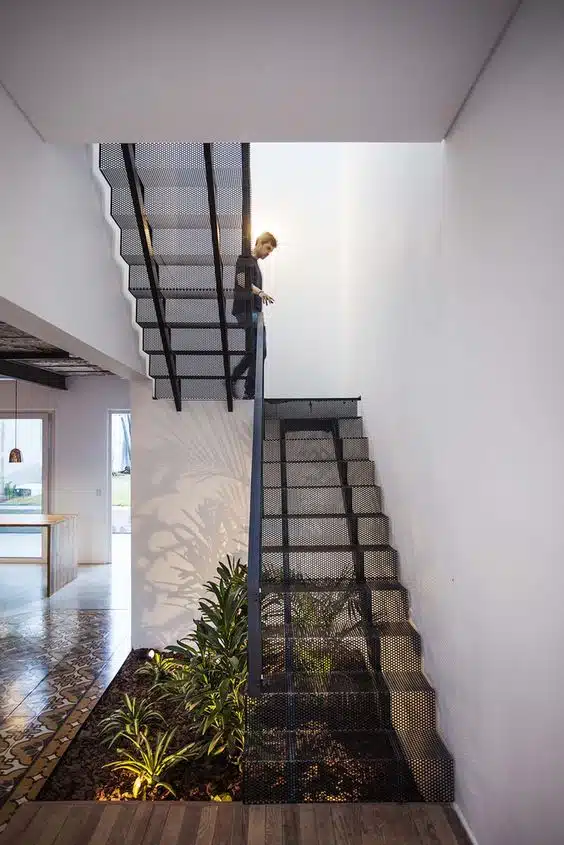 jardim debaixo da escada