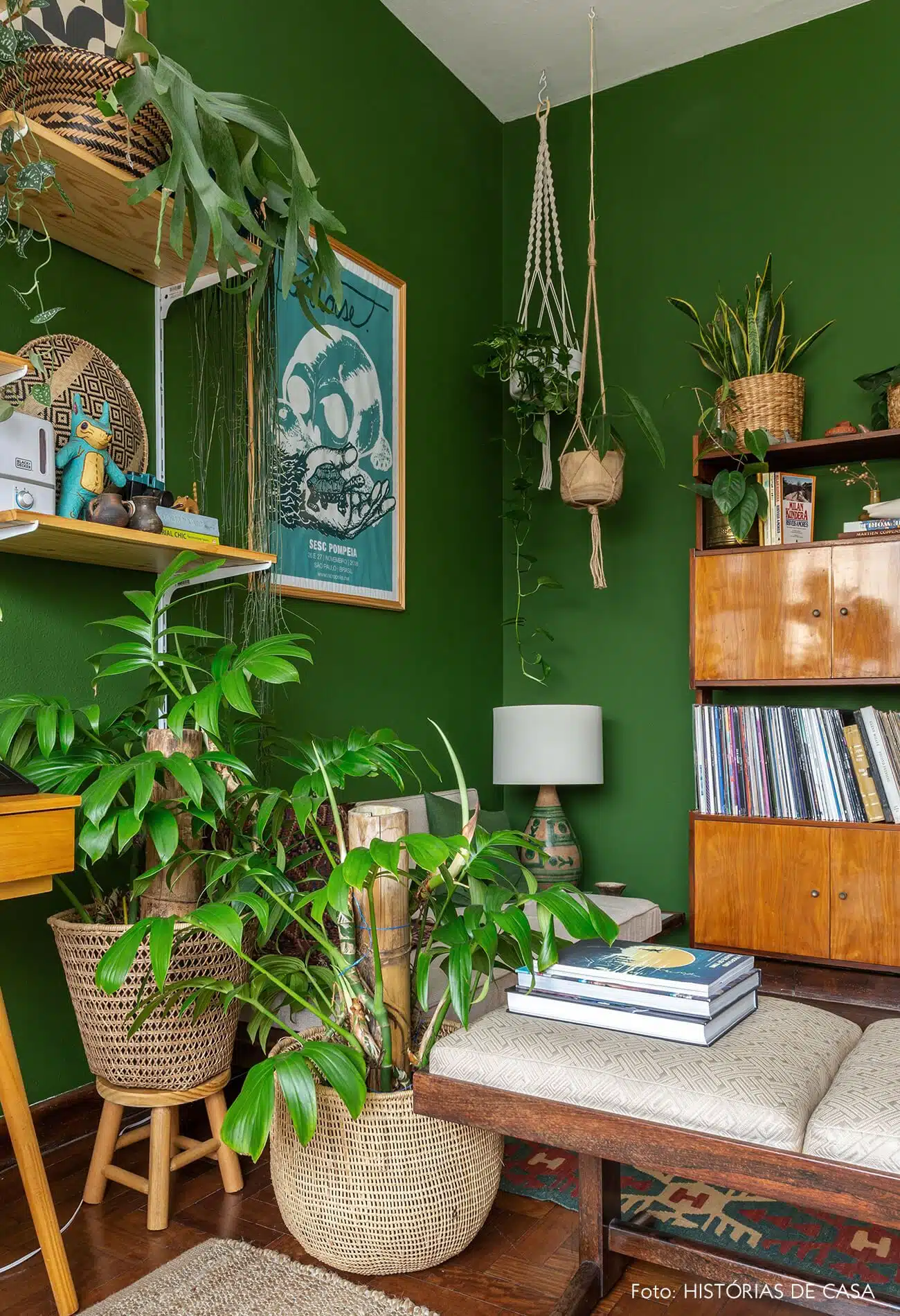 Psicologia das cores, decoração em verde