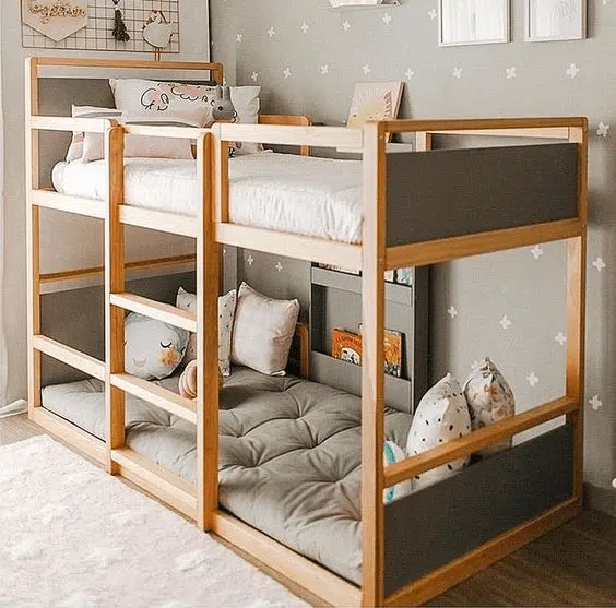 Quarto montessoriano, beliche