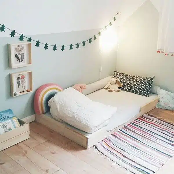 Quarto montessoriano de menina