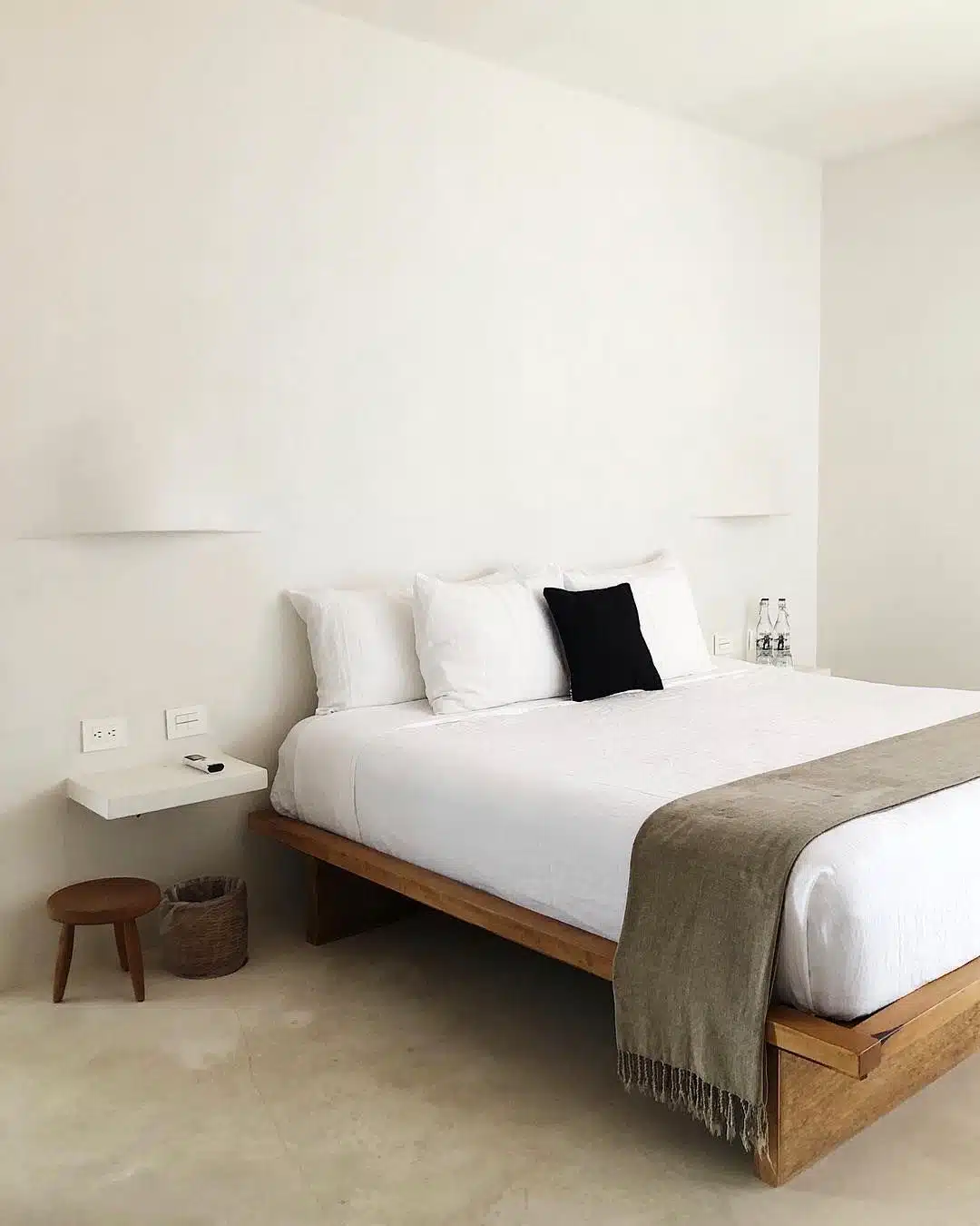 Tendências de decoração para 2020, cama estilo wabi-sabi