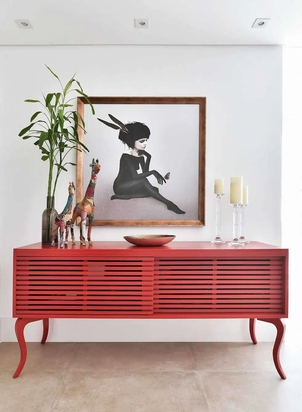 7 ideias de aparador para sala