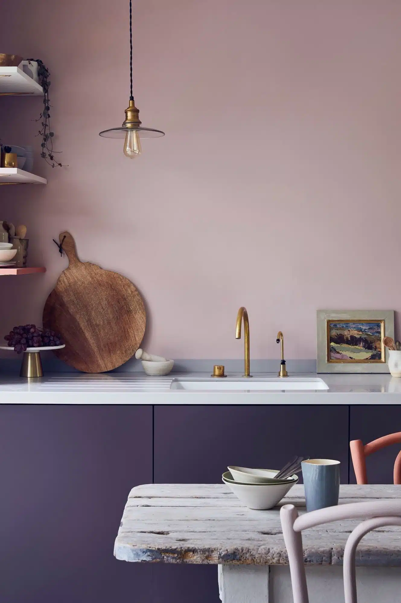 very peri veri pery na decoração; cor pantone 2022 na decoração