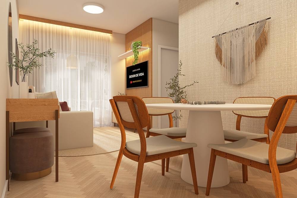 Melhor piso para apartamento: sala