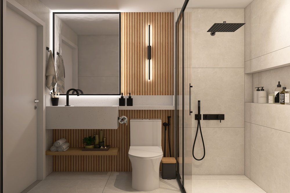 Quanto custa reformar um banheiro: estilo escandinavo
