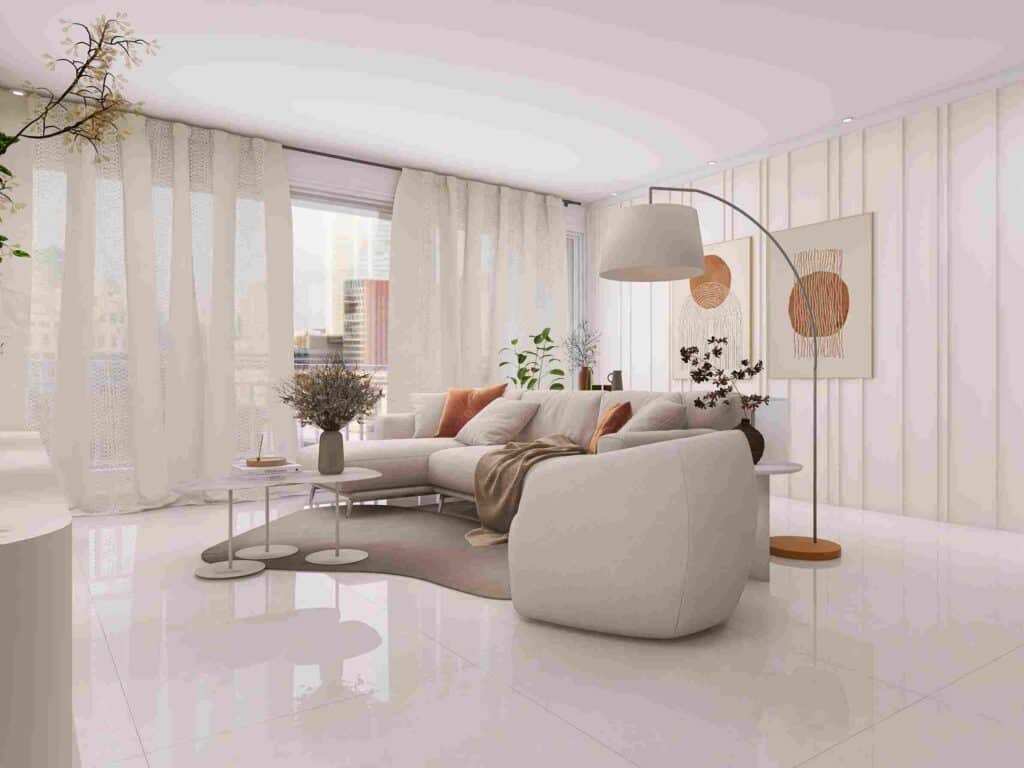 Porcelanato para sala e cozinha: qual o melhor
