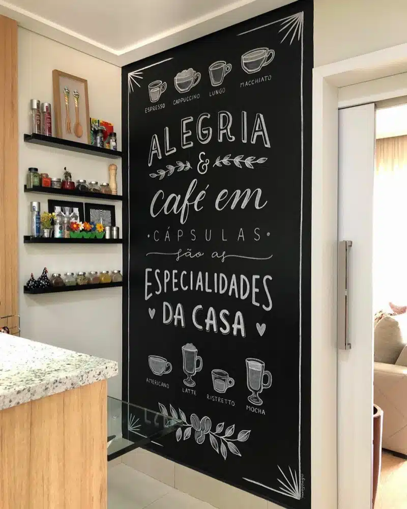 parede de lousa
