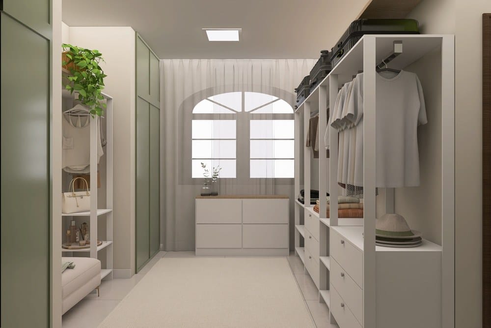 como fazer um closet dentro do quarto